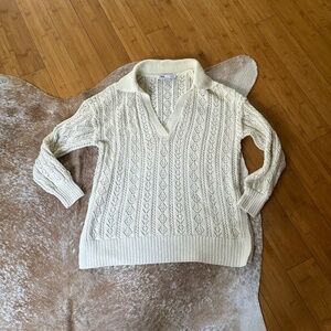 Zara Crochet Sweater